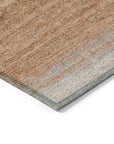 LOOMLAN Rugs Nira Orange Washable Indoor-Outdoor Rug
