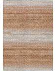 LOOMLAN Rugs Nira Orange Washable Indoor-Outdoor Rug