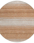LOOMLAN Rugs Nira Orange Washable Indoor-Outdoor Rug