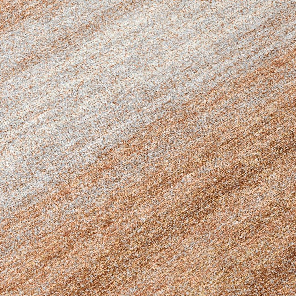 LOOMLAN Rugs Nira Orange Washable Indoor-Outdoor Rug