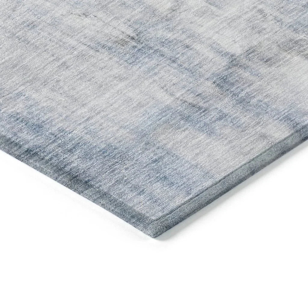 LOOMLAN Rugs Nocturne Blue Washable Indoor-Outdoor Rug