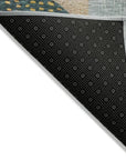 LOOMLAN Rugs Noel Green Washable Indoor-Outdoor Rug