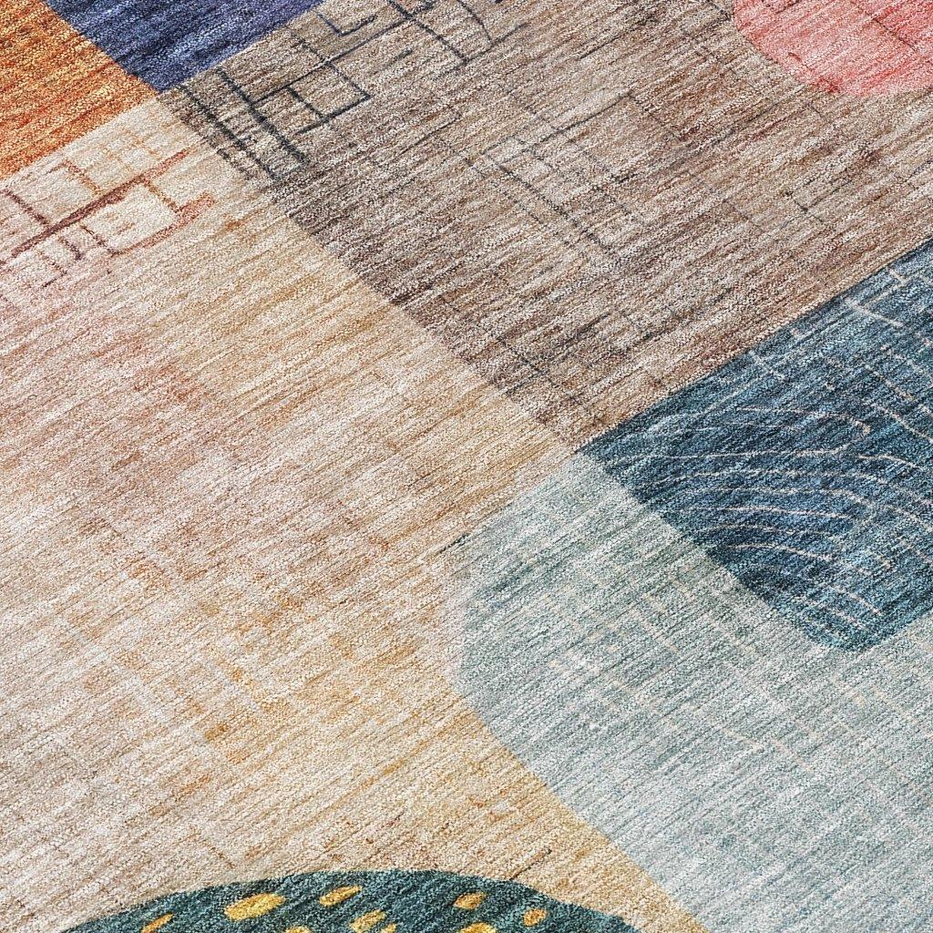 LOOMLAN Rugs Noel Green Washable Indoor-Outdoor Rug