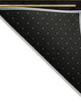 LOOMLAN Rugs Norelia Black Washable Indoor-Outdoor Rug