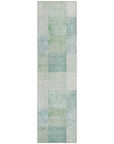 LOOMLAN Rugs Novanta Blue Washable Indoor-Outdoor Rug