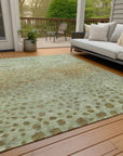 LOOMLAN Rugs Nuvane Aloe Washable Indoor-Outdoor Rug