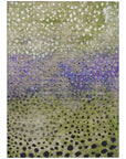 LOOMLAN Rugs Nuvane Green Washable Indoor-Outdoor Rug