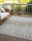 LOOMLAN Rugs Nuvane Taupe Washable Indoor-Outdoor Rug