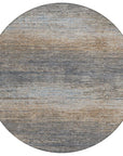 LOOMLAN Rugs Nyra Gray Washable Indoor-Outdoor Rug