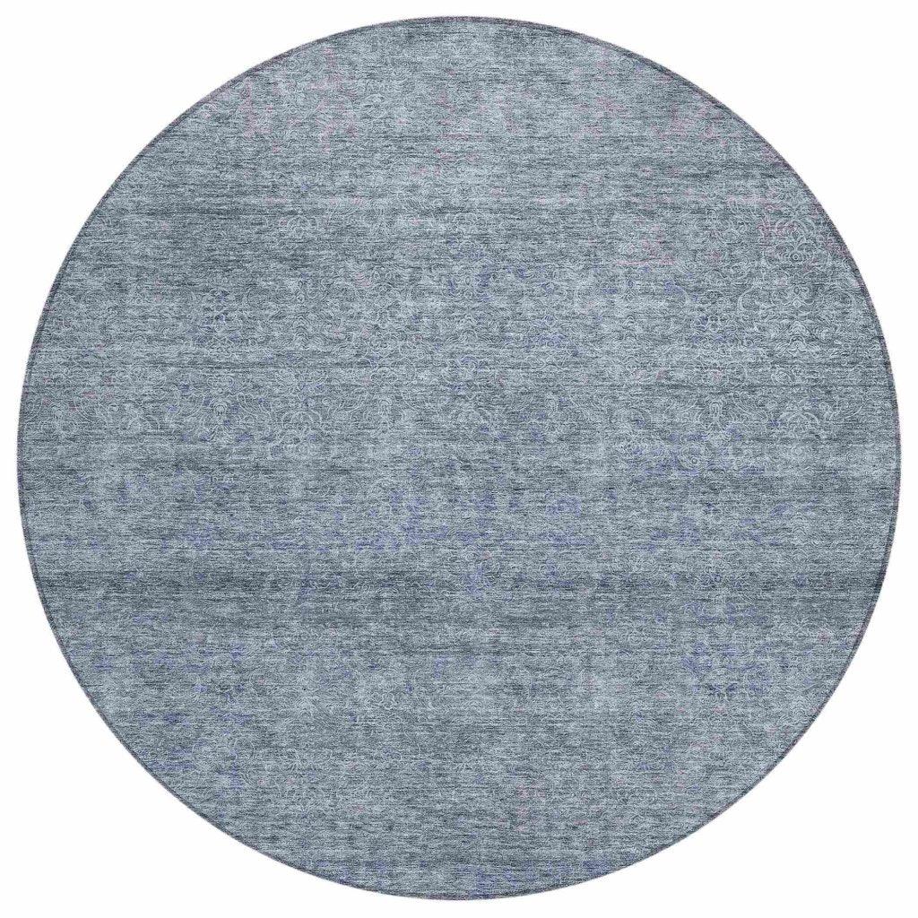 LOOMLAN Rugs Omera Sky Washable Indoor-Outdoor Rug