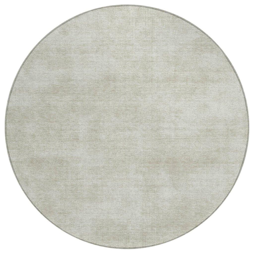 LOOMLAN Rugs Orlena Beige Washable Indoor-Outdoor Rug
