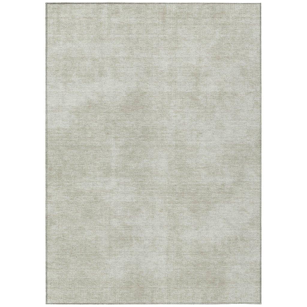 LOOMLAN Rugs Orlena Beige Washable Indoor-Outdoor Rug