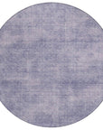 LOOMLAN Rugs Orlena Purple Washable Indoor-Outdoor Rug