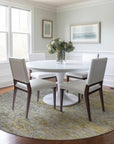 LOOMLAN Rugs Oronte Gray Washable Indoor-Outdoor Rug