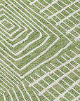 LOOMLAN Rugs Owen Green Washable Indoor-Outdoor Rug