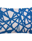 Pasha Blueberry Handmade Outdoor Pillow - LOOMLAN - Earnest Collection - Outdoor Pillows