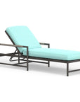 Pietra Adjustable Backrest Outdoor Chaise - LOOMLAN - Sunset West - Outdoor Chaises