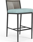 Pietra Sunbrella Comfort Outdoor Bar Stool - LOOMLAN - Sunset West - Outdoor Bar Stools
