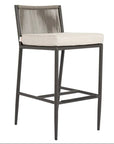Pietra Sunbrella Comfort Outdoor Bar Stool - LOOMLAN - Sunset West - Outdoor Bar Stools