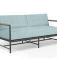 Pietra Sunbrella Modern Outdoor Loveseat - LOOMLAN - Sunset West - Outdoor Sofas & Loveseats