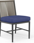 Pietra Sunbrella Outdoor Dining Chair 2PC - LOOMLAN - Sunset West - Outdoor Dining Chairs