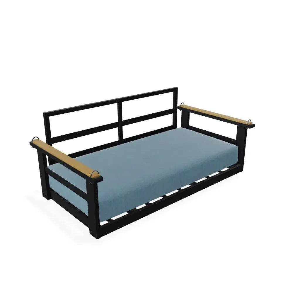 Porch Swing Polymer Arm Accent Seat Cushion - LOOMLAN - Telescope - Outdoor Swings