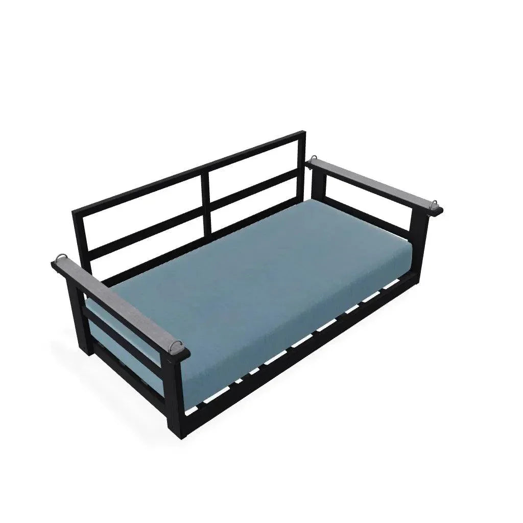 Porch Swing Polymer Arm Accent Seat Cushion - LOOMLAN - Telescope - Outdoor Swings