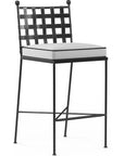 Provence Sunbrella Outdoor Bar Stool - LOOMLAN - Sunset West - Outdoor Bar Stools