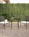 Provence Sunbrella Outdoor Dining Chair 2PC - LOOMLAN - Sunset West - Outdoor Dining Chairs