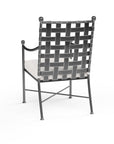 Provence Sunbrella Outdoor Dining Chair 2PC - LOOMLAN - Sunset West - Outdoor Dining Chairs