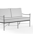 Provence Sunbrella Outdoor Loveseat - LOOMLAN - Sunset West - Outdoor Sofas & Loveseats