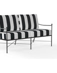 Provence Sunbrella Outdoor Loveseat - LOOMLAN - Sunset West - Outdoor Sofas & Loveseats