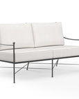 Provence Sunbrella Outdoor Loveseat - LOOMLAN - Sunset West - Outdoor Sofas & Loveseats