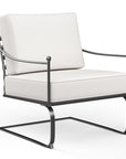 Provence Sunbrella Rocking Outdoor Club Chair - LOOMLAN - Sunset West - Outdoor Accent Chairs