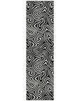 LOOMLAN Rugs Raya Black Washable Indoor-Outdoor Rug