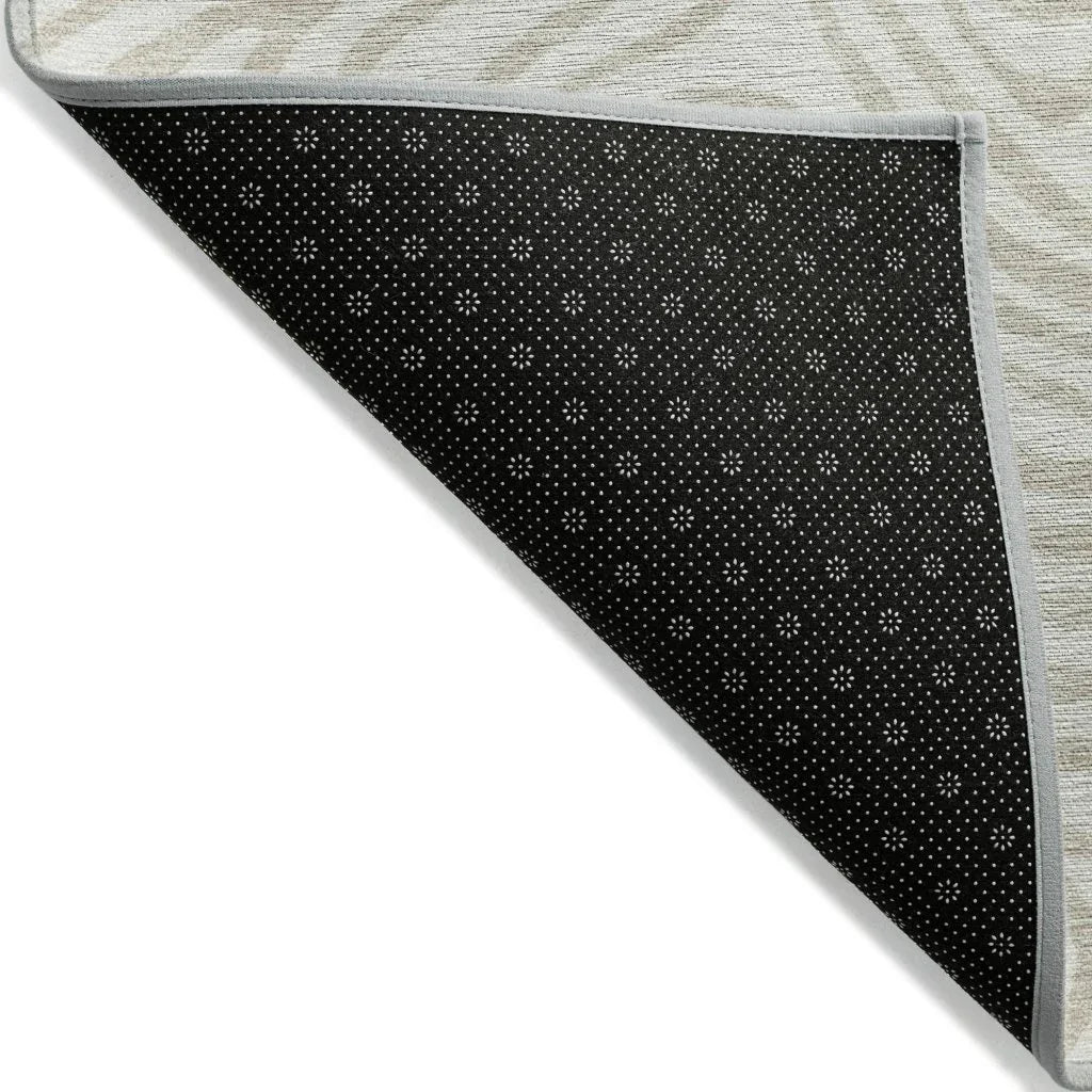 LOOMLAN Rugs Raya Ivory Washable Indoor-Outdoor Rug