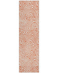 LOOMLAN Rugs Raya Orange Washable Indoor-Outdoor Rug