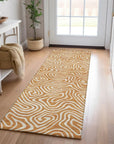 LOOMLAN Rugs Raya Paprika Washable Indoor-Outdoor Rug