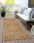 LOOMLAN Rugs Raya Paprika Washable Indoor-Outdoor Rug