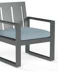 Redondo Sunbrella Outdoor Dining Armchair 2PC - LOOMLAN - Sunset West - Outdoor Dining Chairs