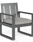Redondo Sunbrella Outdoor Dining Armchair 2PC - LOOMLAN - Sunset West - Outdoor Dining Chairs