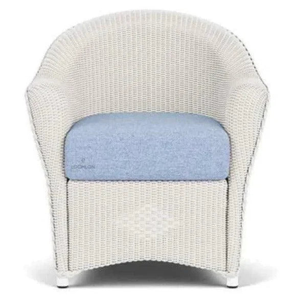 Lloyd Flanders Reflections Wicker Dining Chair Sunbrella Cushion