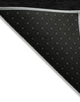 LOOMLAN Rugs Riven Black Washable Indoor-Outdoor Rug