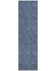 LOOMLAN Rugs Riyala Blue Washable Indoor-Outdoor Rug