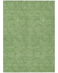 LOOMLAN Rugs Riyala Green Washable Indoor-Outdoor Rug