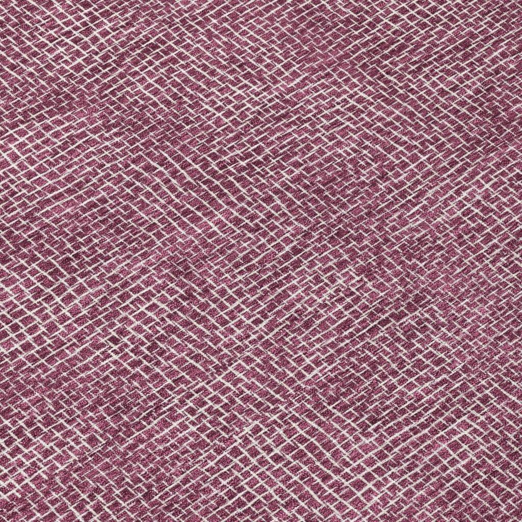LOOMLAN Rugs Riyala Purple Washable Indoor-Outdoor Rug