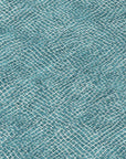 LOOMLAN Rugs Riyala Teal Washable Indoor-Outdoor Rug