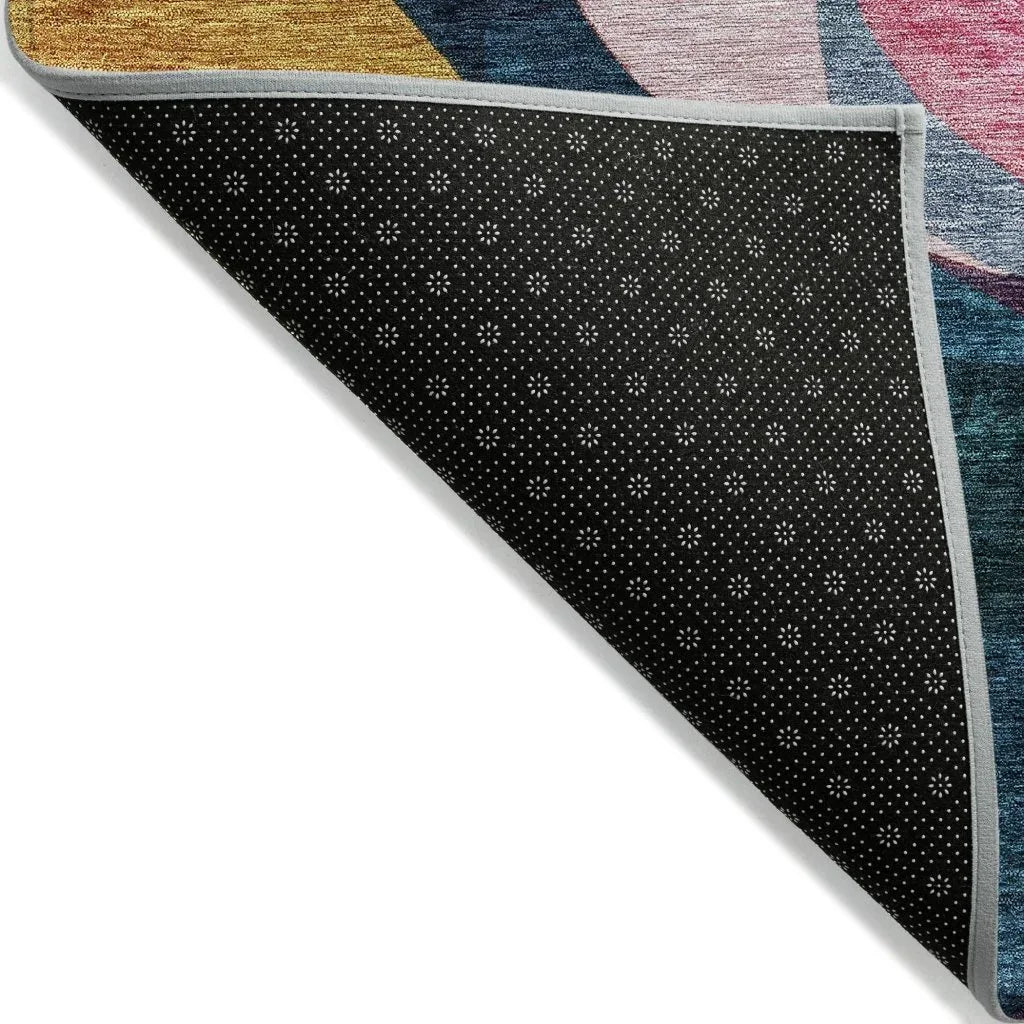 LOOMLAN Rugs Rory Green Washable Indoor-Outdoor Rug
