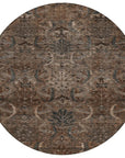 LOOMLAN Rugs Rustica Fudge Washable Indoor-Outdoor Rug