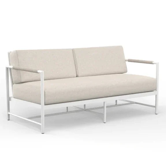 Sabbia Sunbrella Outdoor Loveseat - LOOMLAN - Sunset West - Outdoor Sofas &amp; Loveseats